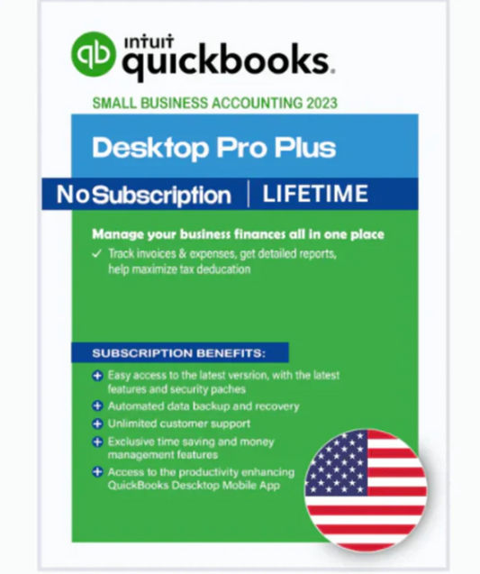 Quickbooks Desktop Pro Plus 2023 Lifetime_License